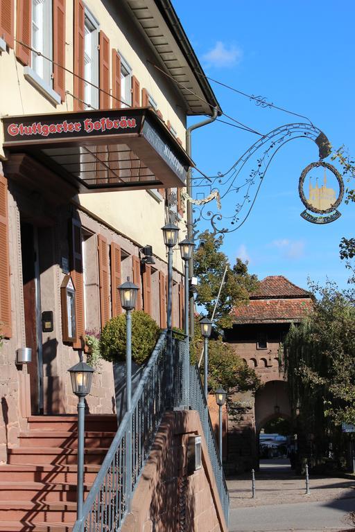 Hotel Klosterpost Маульбронн Экстерьер фото